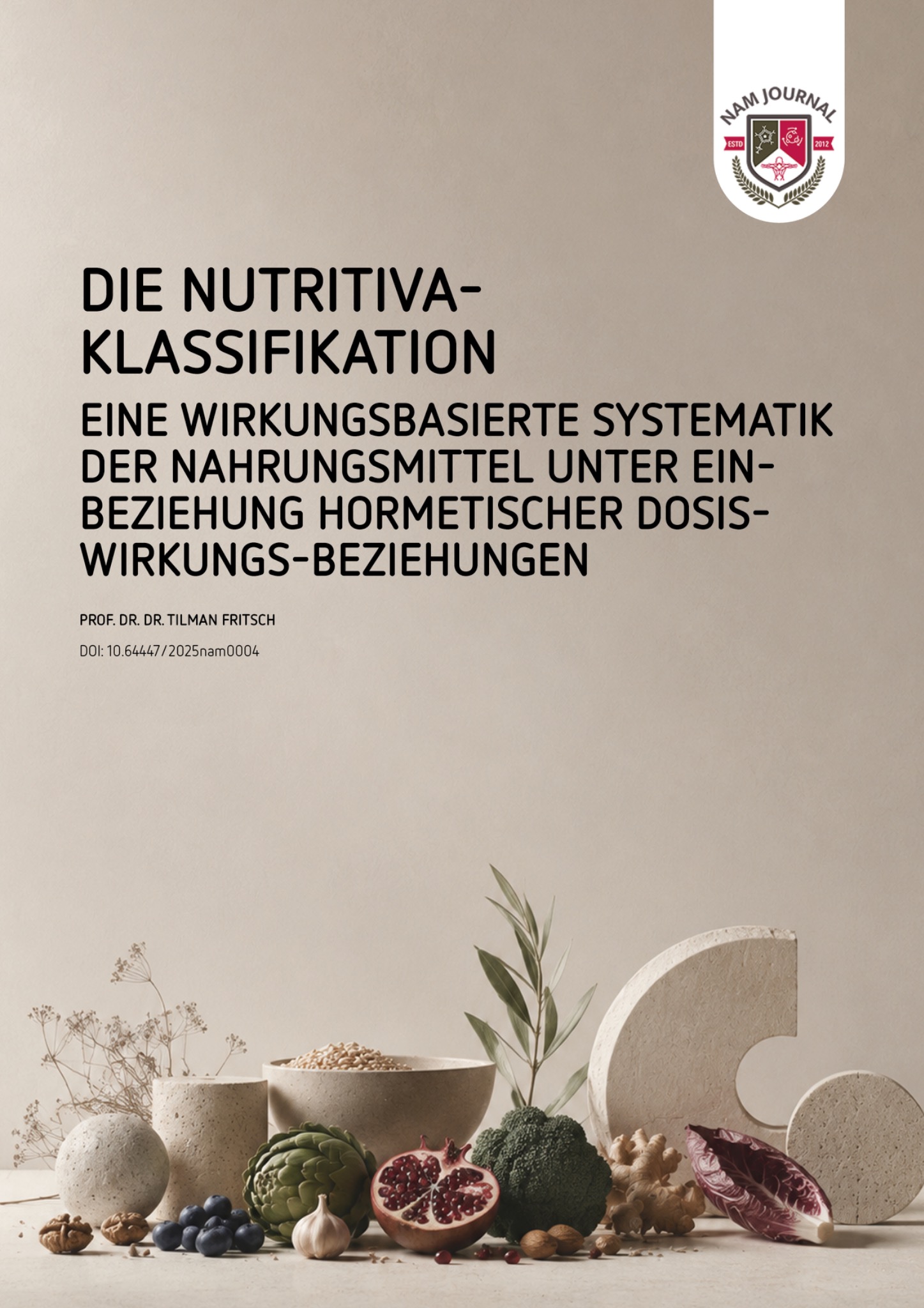 Cover: Die Nutritiva-Klassifikation
